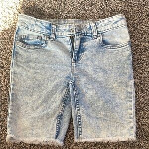 Wonder Nation Light Blue Washed Denim Shorts